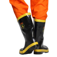 迅众 97款消防靴战斗靴逃生救援靴消防员灭火防护靴尺码备注