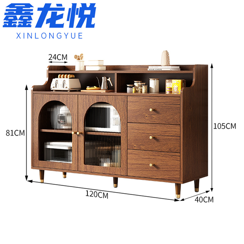 鑫龙悦 置物餐边柜 1.2m 台高清大图