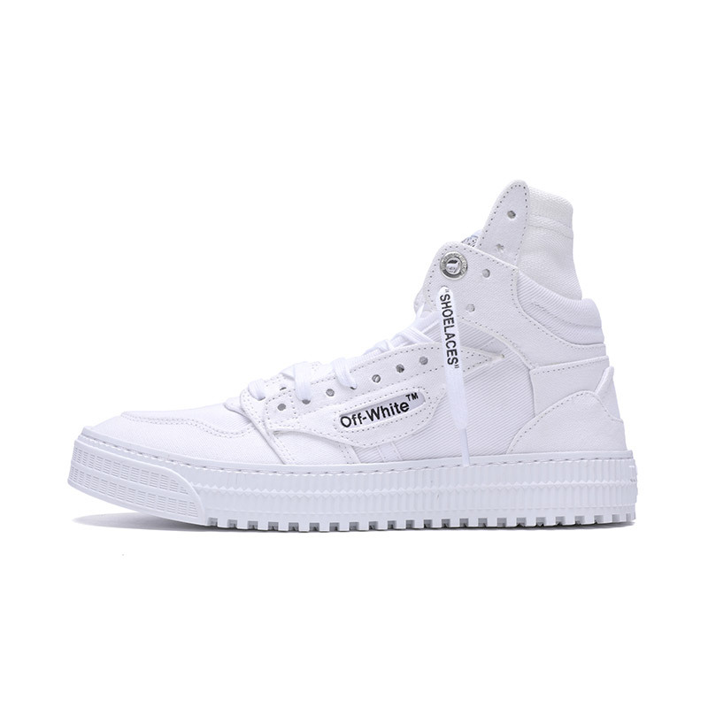 OFF WHITE 2020新品 男士徽标印花休闲高帮运动鞋