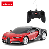 星辉(Rastar)布加迪1:24遥控汽车儿童男孩玩具汽车模型76100红色