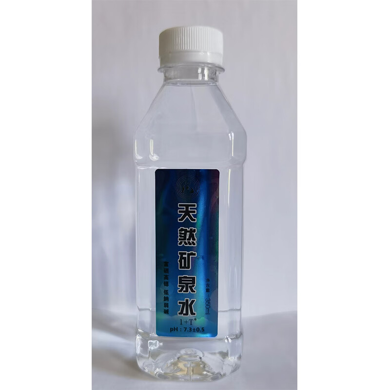 1+T天然矿泉水350ml*24瓶/箱高清大图