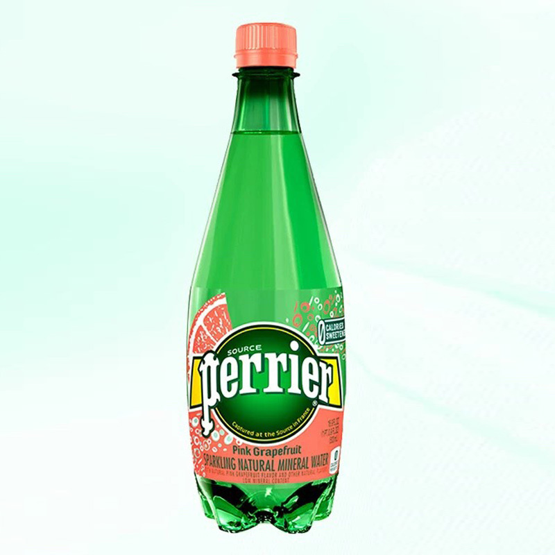 巴黎水含气西柚味饮料500ml