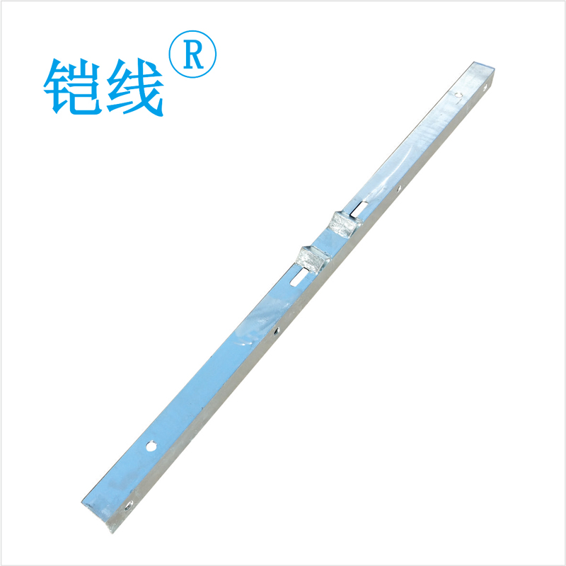 铠线 电料辅件 电力金具 线路杆顶横担∠63*6*1800mm(带M铁)/根高清大图