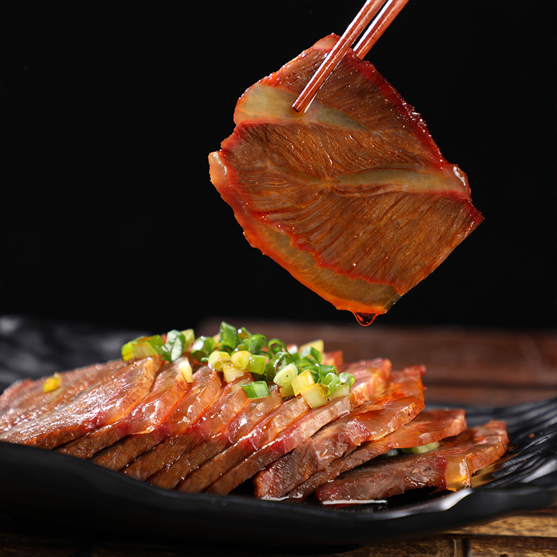 货出六盘 宁夏西吉县谷草饲喂养 六盘山牛肉 精品黄牛 牛腱子6斤高清大图