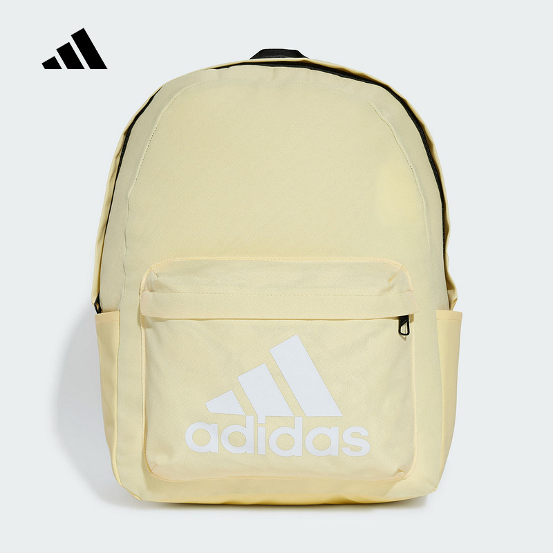 阿迪达斯 adidas 2024秋女双肩简约日常户外休闲背包 JF0673