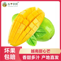 [五个农民]越南甜心芒 进口芒果9斤新鲜应季水果