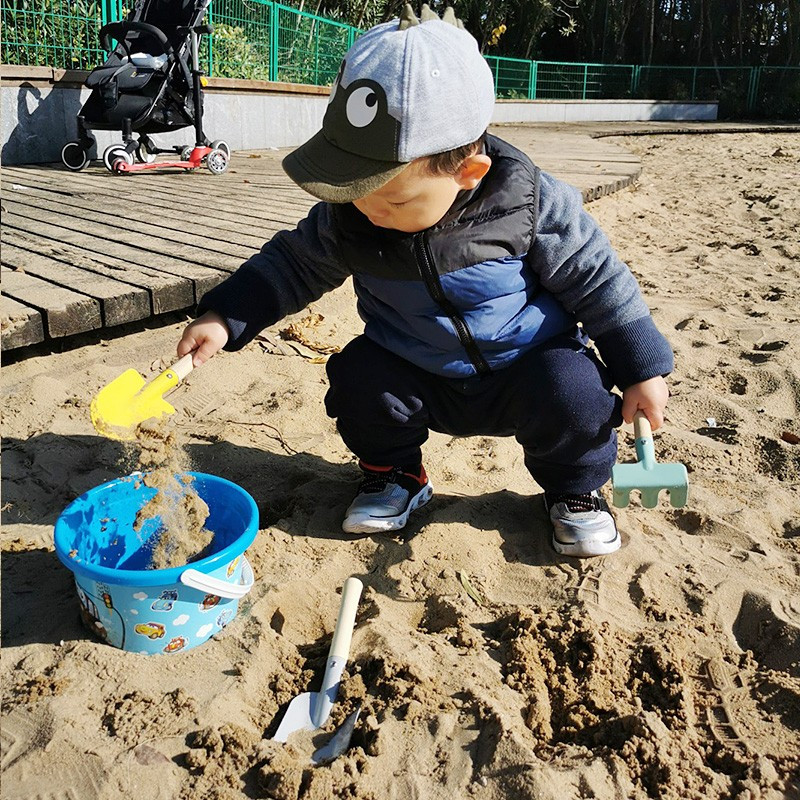 儿童雪铲挖雪玩具沙滩套装宝宝铲子和桶挖沙子工具玩沙套装堆雪人