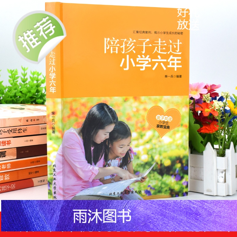 陪孩子走过小学六年级 家庭教育书籍 陪孩子走过小学六年3-6年正版 陪小孩陪你一起孩子的书籍正面管教养育女孩男孩育儿樊登高清大图