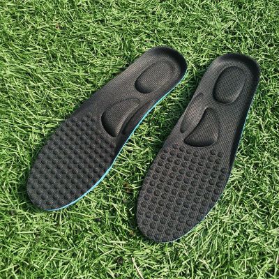 阿迪椰子鞋垫适配350v2500防臭吸汗700v3高弹减震按摩运动鞋垫软黑色2