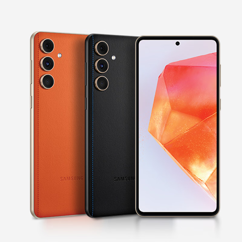 三星Galaxy C55 风尚黑 8+256GB 新一代骁龙7 5G芯 120Hz柔性大屏 15W快充(SM-C5560)三星手机