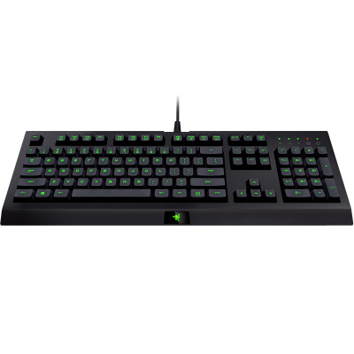 雷蛇(Razer) 萨诺狼蛛专业版 有线游戏键盘 绝地求生吃鸡键盘