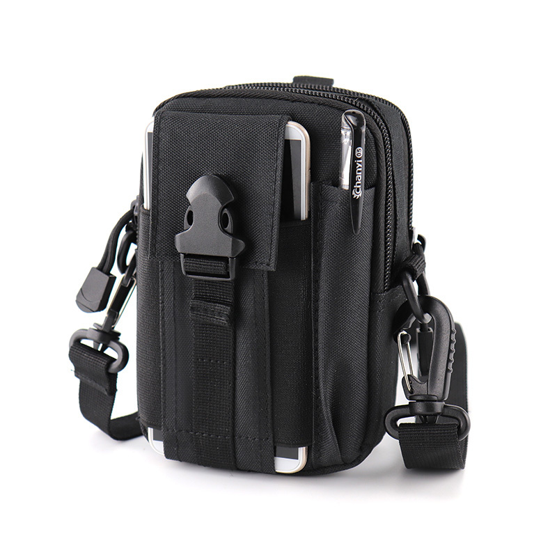 派尼美特手机腰包男65寸穿腰带战术腰包户外运动工作耐磨手机袋零钱