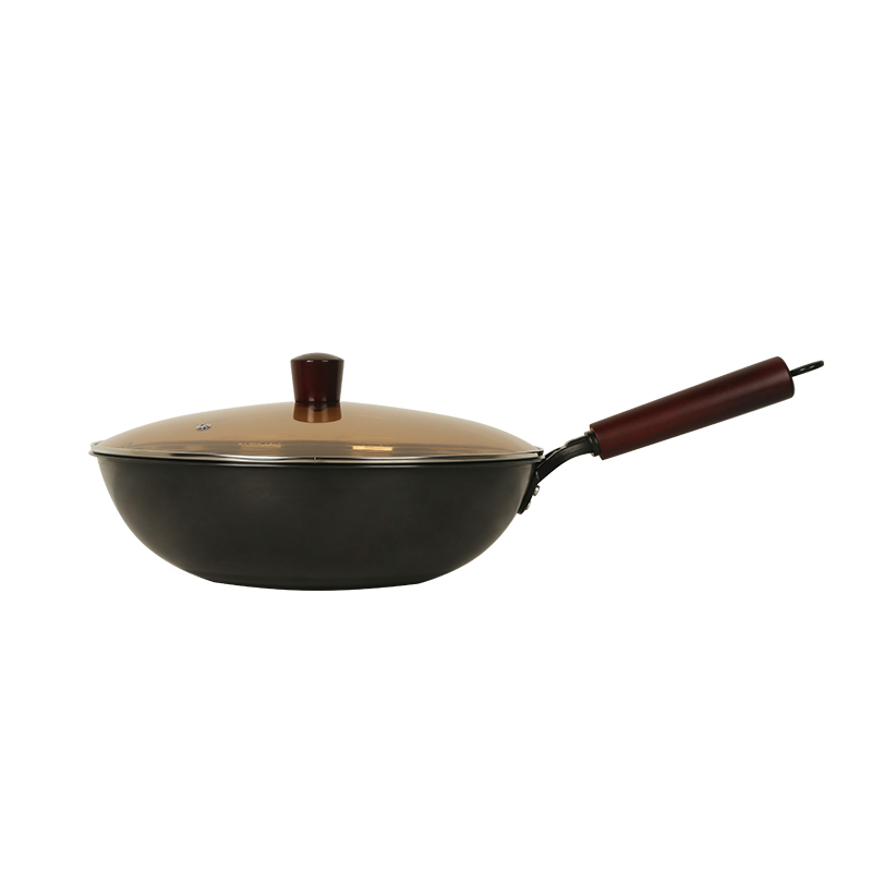 康宁pyrex 名厨系列精铁炒锅 PX-JTDHG/HP高清大图
