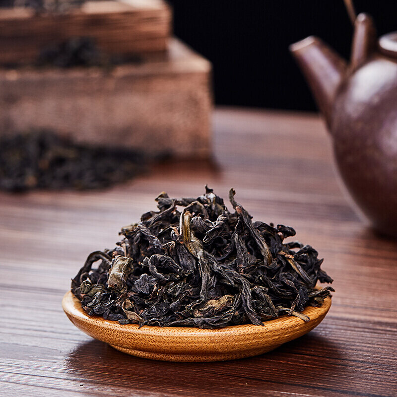 中茶 茶叶 大红袍 乌龙茶 罐装 散茶 80g