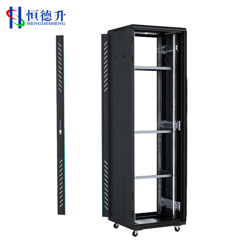 恒德升 HDS-A427SB6642 网络机柜 19英寸国际标准机柜 42U高清大图
