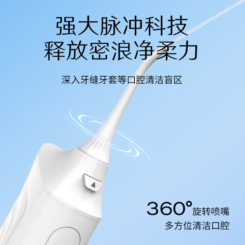 澳得迈(AODMA) 手持立式家用洗牙器便携式全身水洗冲牙器WT-288 白色