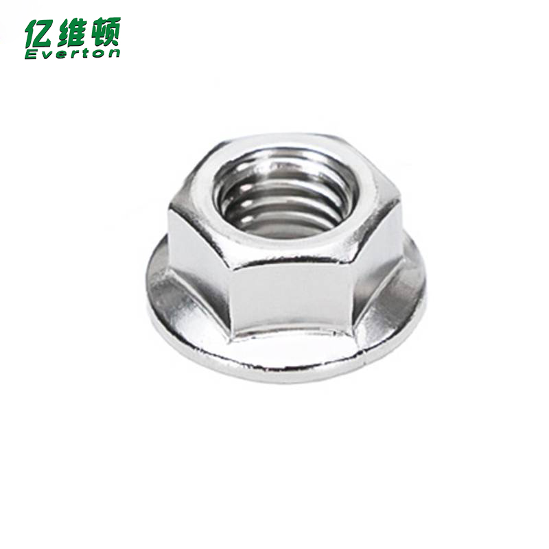 亿维顿 6.8级不锈钢法兰螺母 M8 10只 盒