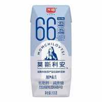 光明莫斯利安低脂肪减蔗糖原味酸奶200g*12盒