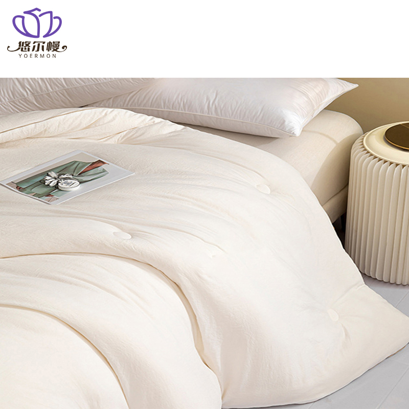 悠尔幔 被子 大豆被保暖加厚4.5斤 150*200cm 床高清大图
