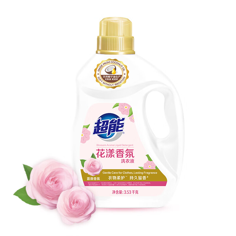 超能 花漾香氛洗衣液(DZ)3.53kg高清大图