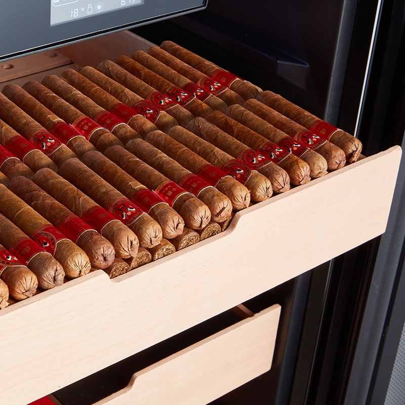 vinocave维诺卡夫jc200ah雪茄柜恒温恒湿雪茄保湿柜雪茄展示柜