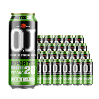 OJ20度烈性啤酒荷兰原装进口高度啤酒500ml*24罐强劲整箱啤酒O.J.