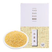姚朵朵 小黄米 盒装真空东北五谷杂粮 粗粮黄小米谷子米400g