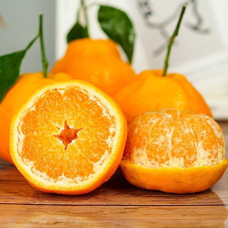 [苏鲜生]四川新鲜耙耙柑 净重9斤 单果80mm+ 产地精选 甜美多汁高清大图