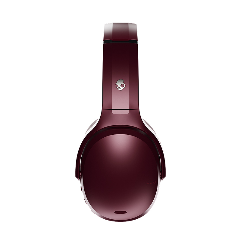 骷髅头(Skullcandy)Crusher ANC摧毁者 个性化主动降噪无线耳机 红色
