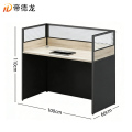 帝德龙 屏风工位办公桌BQ4 1000*600*1100/米