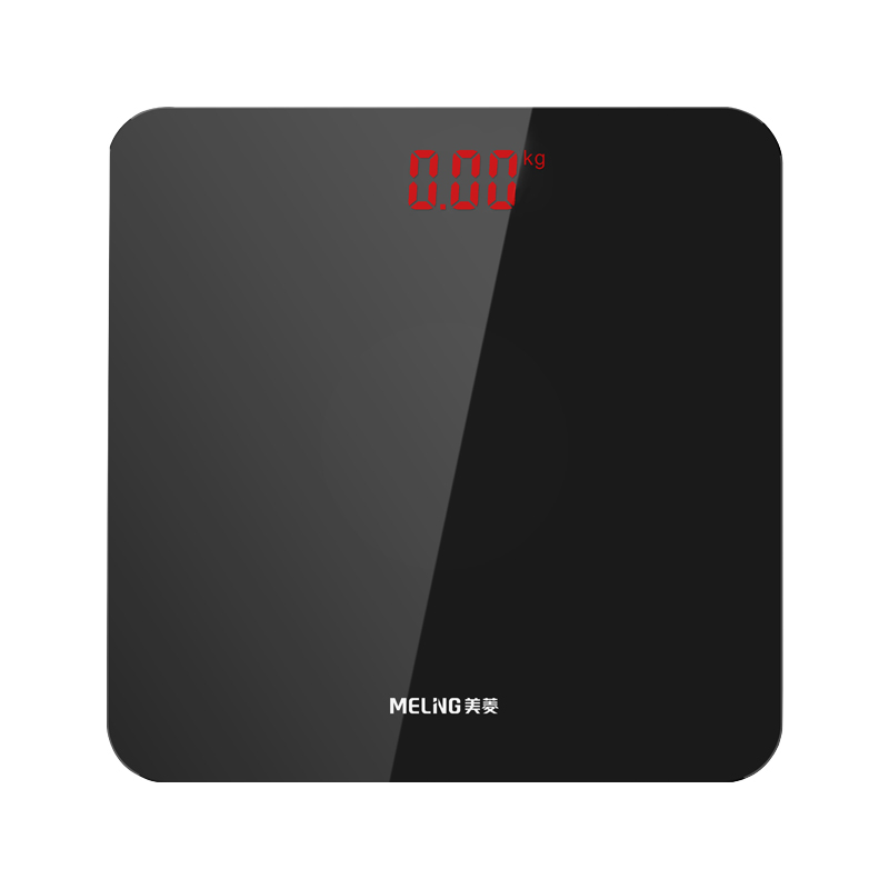 美菱(MELING)电子秤 体重秤 家用智能称人体秤 USB充电 50g精准健康秤