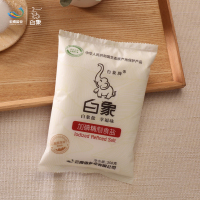 白象牌加碘精制食盐食用盐500g*3袋家用细盐高原深井矿盐含碘盐巴
