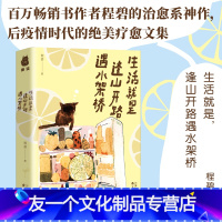 【友一个】 生活就是逢山开路遇水架桥书籍程碧著 个人治愈系作品集 后疫情时代极具治愈力的书 百花文艺友桥具