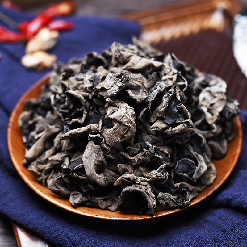 绿帝 山珍干货 食用菌 黑木耳250g高清大图