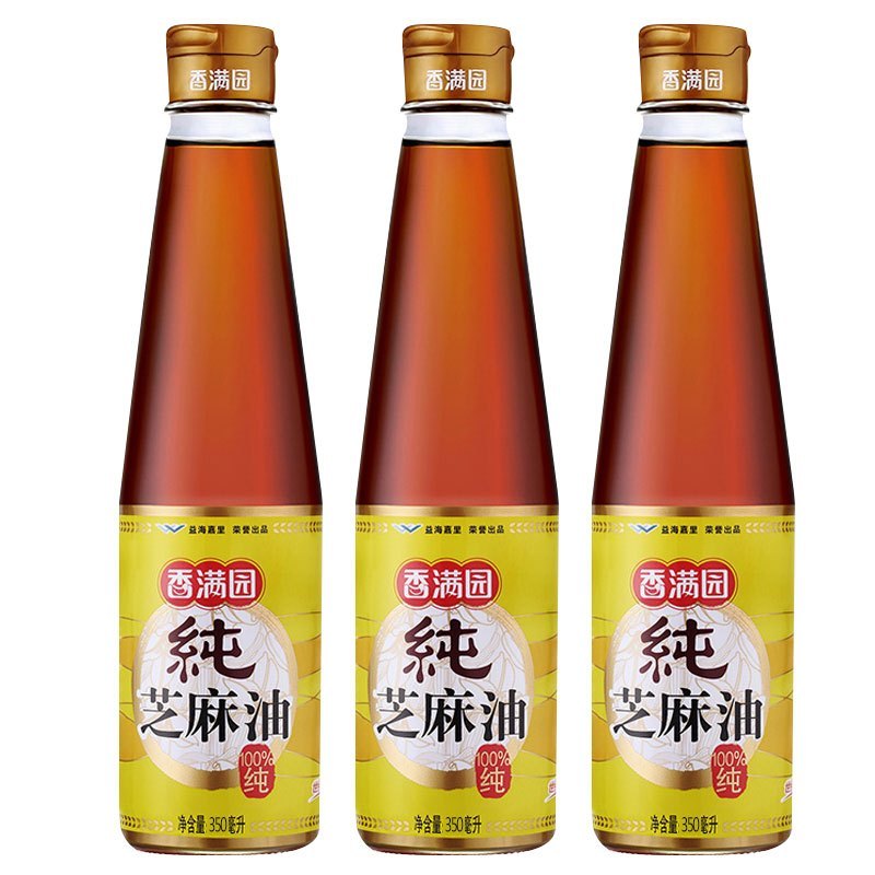 香满园 纯芝麻油350ml报价_参数_图片_视频_怎么样_问答-苏宁易购