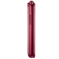 SAMSUNG/三星 Galaxy Folder2 (SM-G1650)2GB+16GB 碧玺红 全网通4G翻盖老人手机