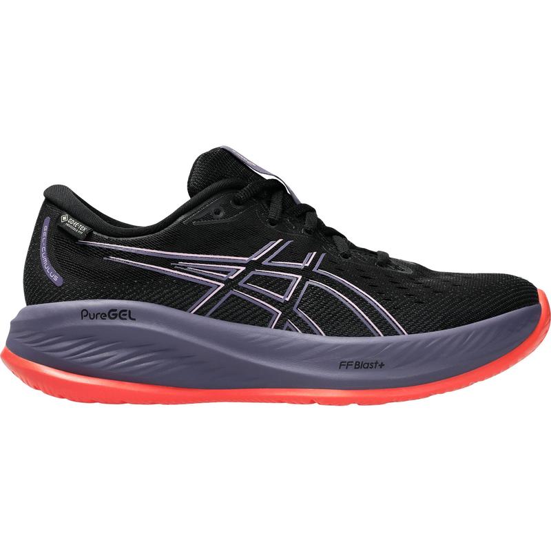 亚瑟士(ASICS)GoreTex防水透气女士棒球鞋黑 Black/light_ube 42.5