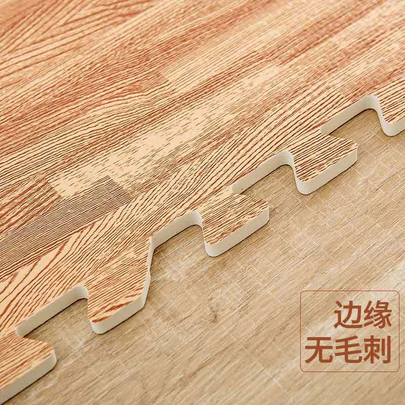 绿之源 地垫防滑垫儿童卧室拼接宝宝防滑爬行垫60*60CM4片 加厚脚垫泡沫榻榻米坐垫
