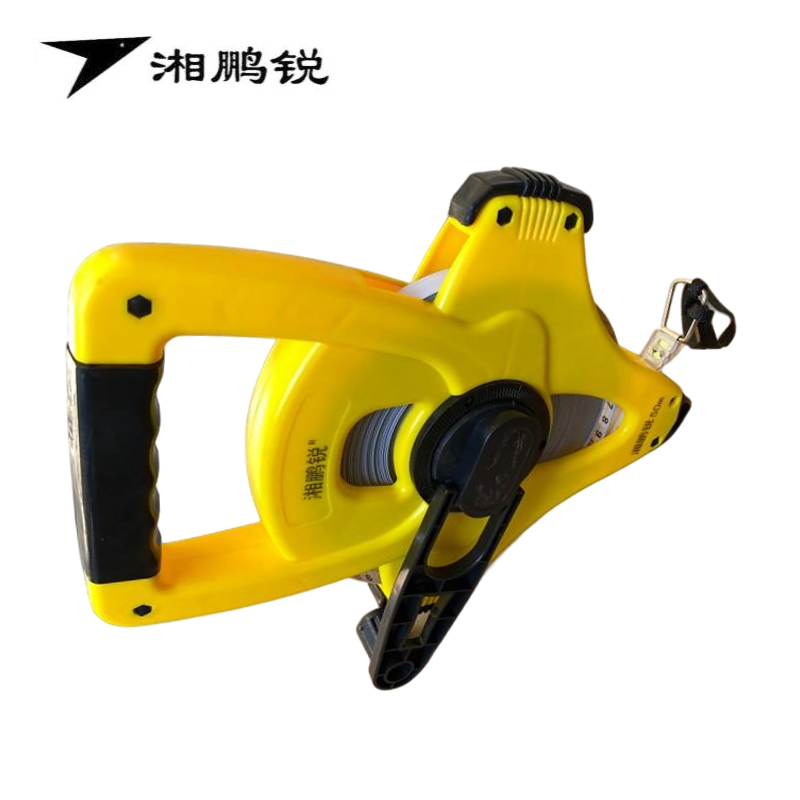 湘鹏锐 尼龙覆膜绝缘钢卷尺 50米 把高清大图