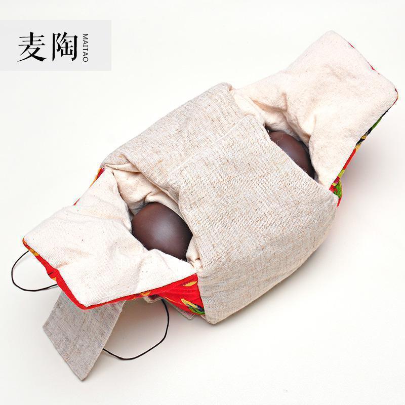 美帮汇一壶两杯旅行茶具收纳包 紫砂西施壶茶杯功夫茶具套装高清大图