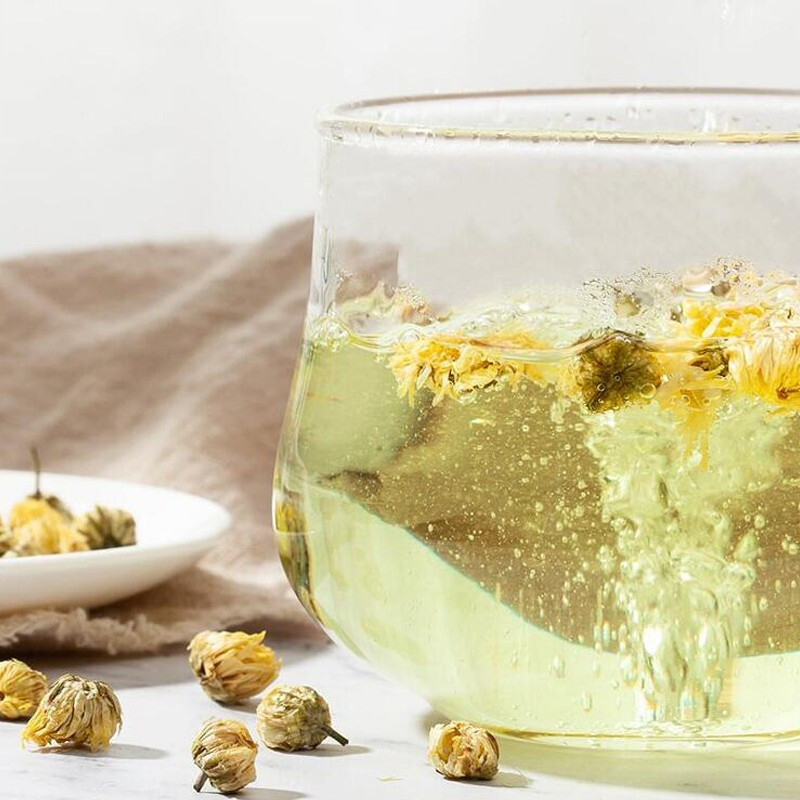 北京同仁堂(TRT)菊花茶 胎菊 杭白菊35g可搭枸杞金银花茶泡水泡茶 花草茶养生茶饮