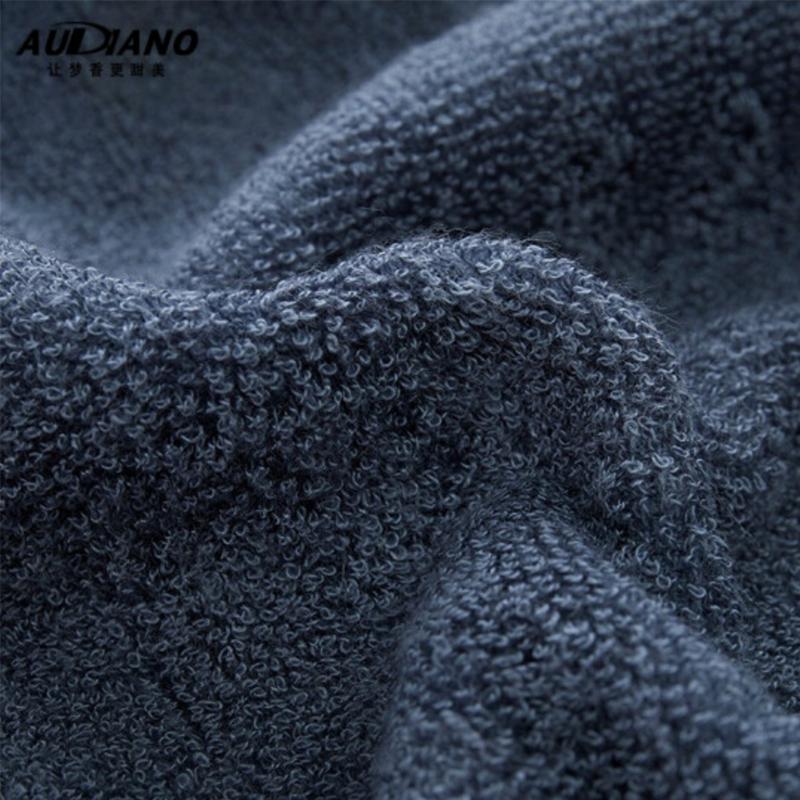 澳丹奴家纺audiano 竹浆纤维浴巾三件套 加厚加大 纯棉浴巾毛巾组合 礼盒套装140*70cm