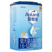 爱他美(Aptamil)较大婴儿配方奶粉2段(适宜6—12月龄) 800g(德国原装进口)