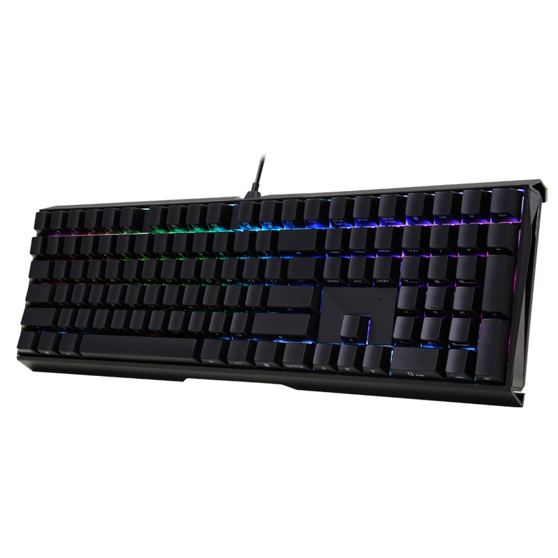 樱桃(Cherry)MX3.0S G80-3874HYAEU-2 有线 全尺寸 游戏 RGB灯效 机械键盘 黑色 红轴