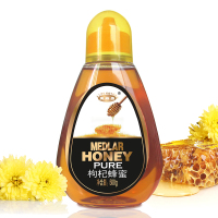 [中华特色]河北供销馆 冀蜂园 枸杞蜂蜜500g 纯蜂蜜液态蜜 蜂制品冲调饮品 太行山自有蜂场蜜源 河北保定特产