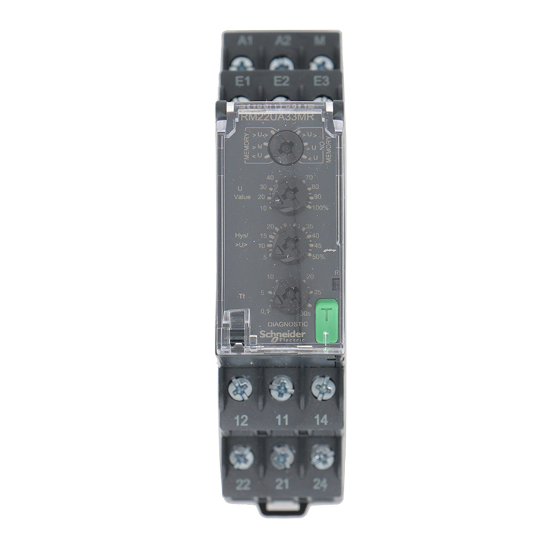 施耐德电气 RM22UA33MR 监测继电器 RM22 24-240VAC/DC 2CO继电器3.5VA 黑 单位：个