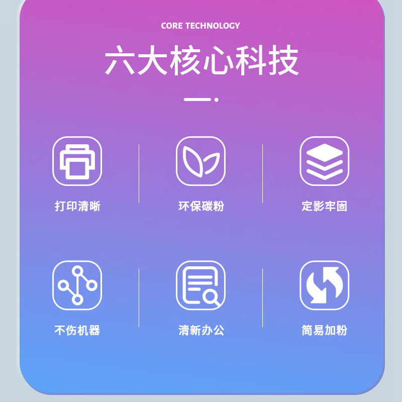 博翔 CF510A(204A)硒鼓黑色 适用于惠普HP M154/M180/M181打印机高清大图