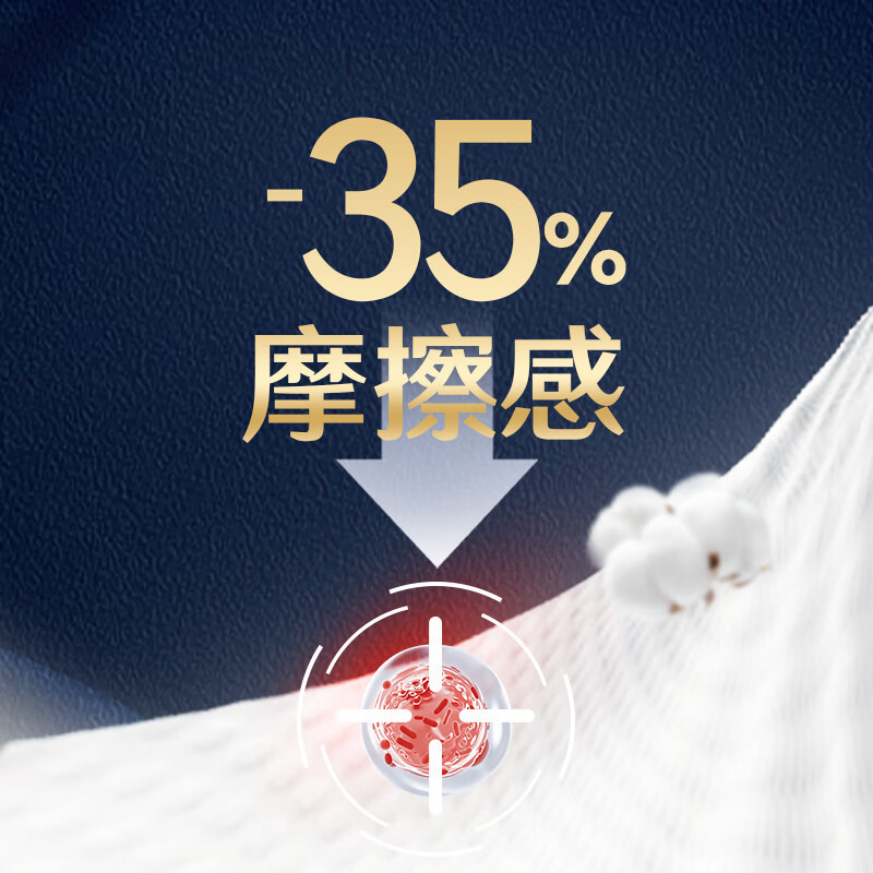 高洁丝(Kotex)海岛奢宠纯棉0.08极薄夜用卫生巾海岛棉280mm7片高清大图