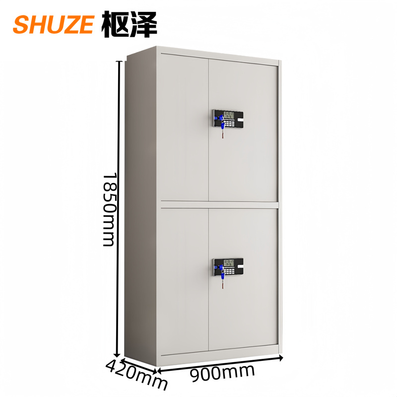 枢泽 资料柜 通双节900*420*1850mm 台