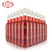[整箱12支]云南红玫瑰蜜葡萄果汁370ml*12瓶原汁弥勒酒庄云南红官方旗舰店
